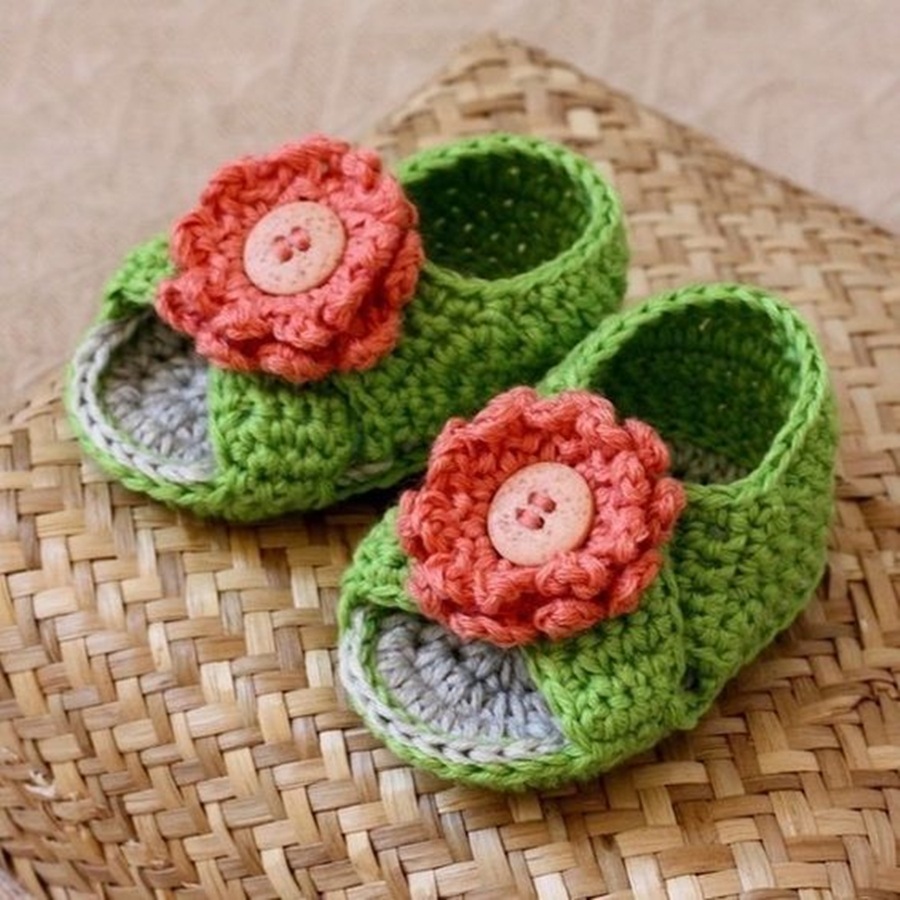 Diy - sapatinho de bebê - sandália