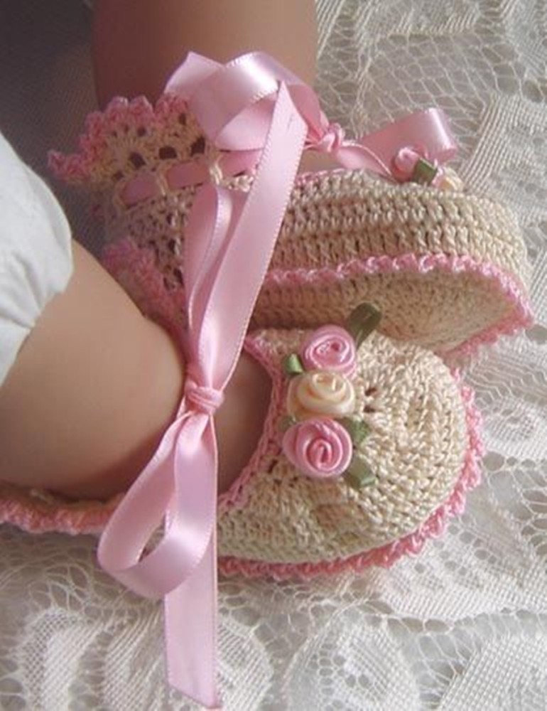 Diy - sapatinho de bebê - sandália