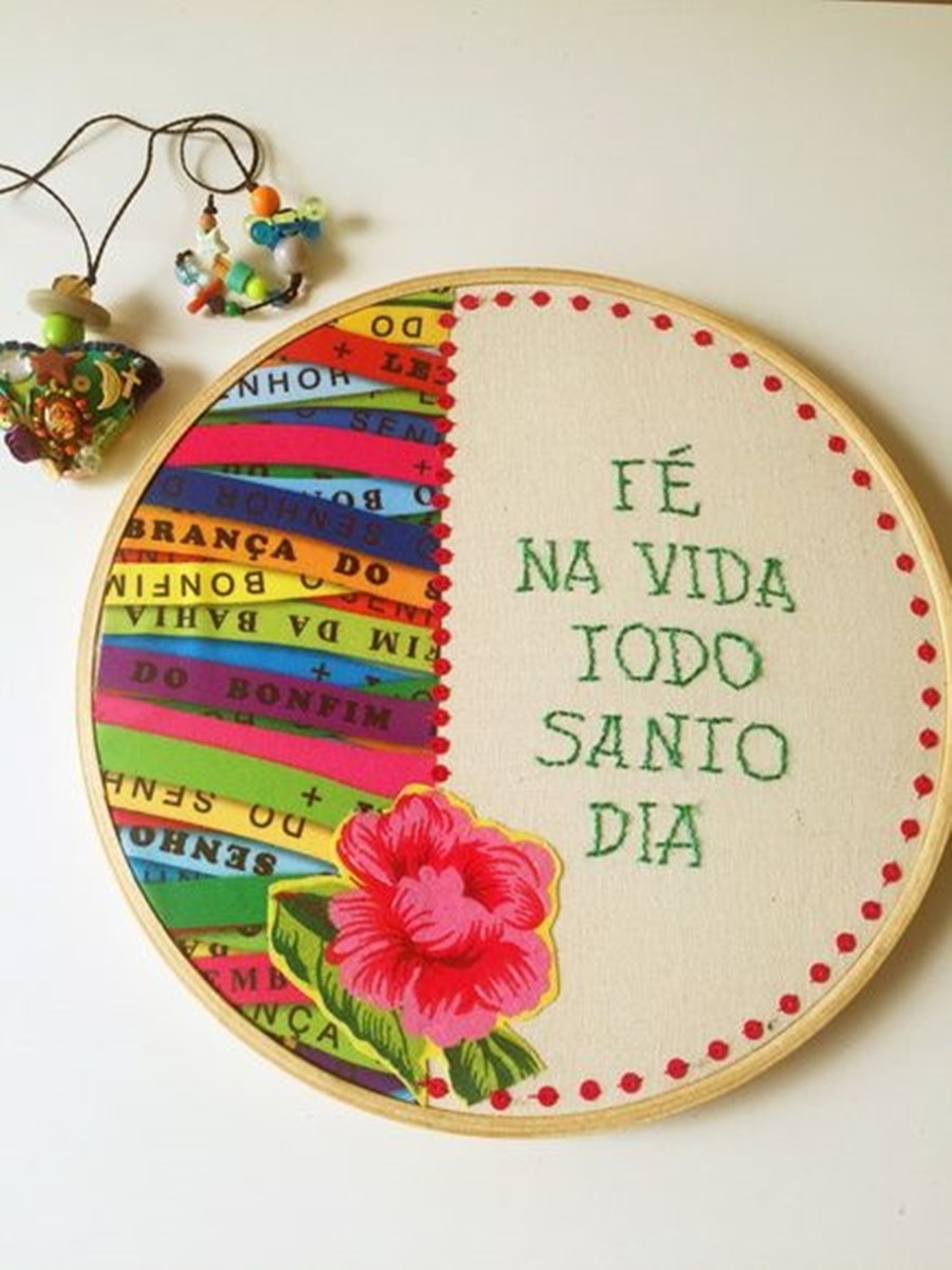 18 ideias de quadros bordado em bastidor
