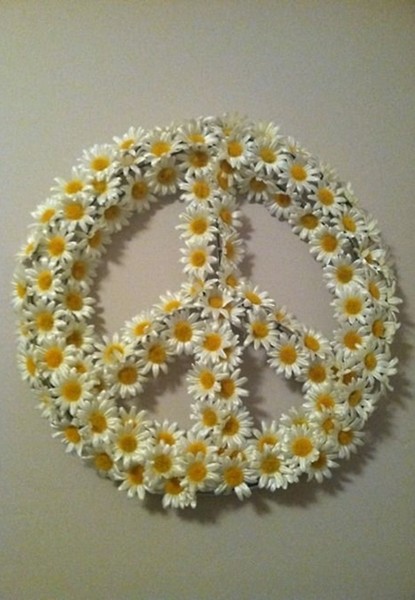 DIY Decor : Paz e Amor - o símbolo da Paz