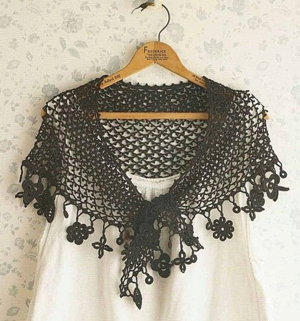 17 Lindos modelos de xales de crochê e trico para se inspirar