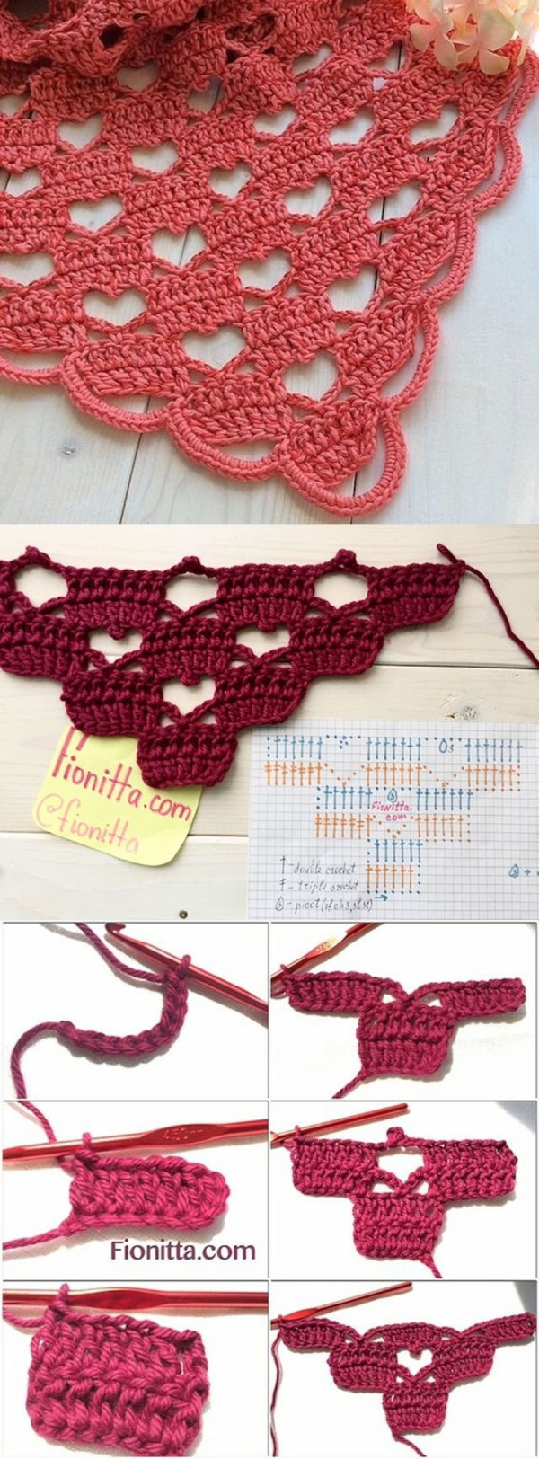 17 Lindos modelos de xales de crochê e trico para se inspirar
