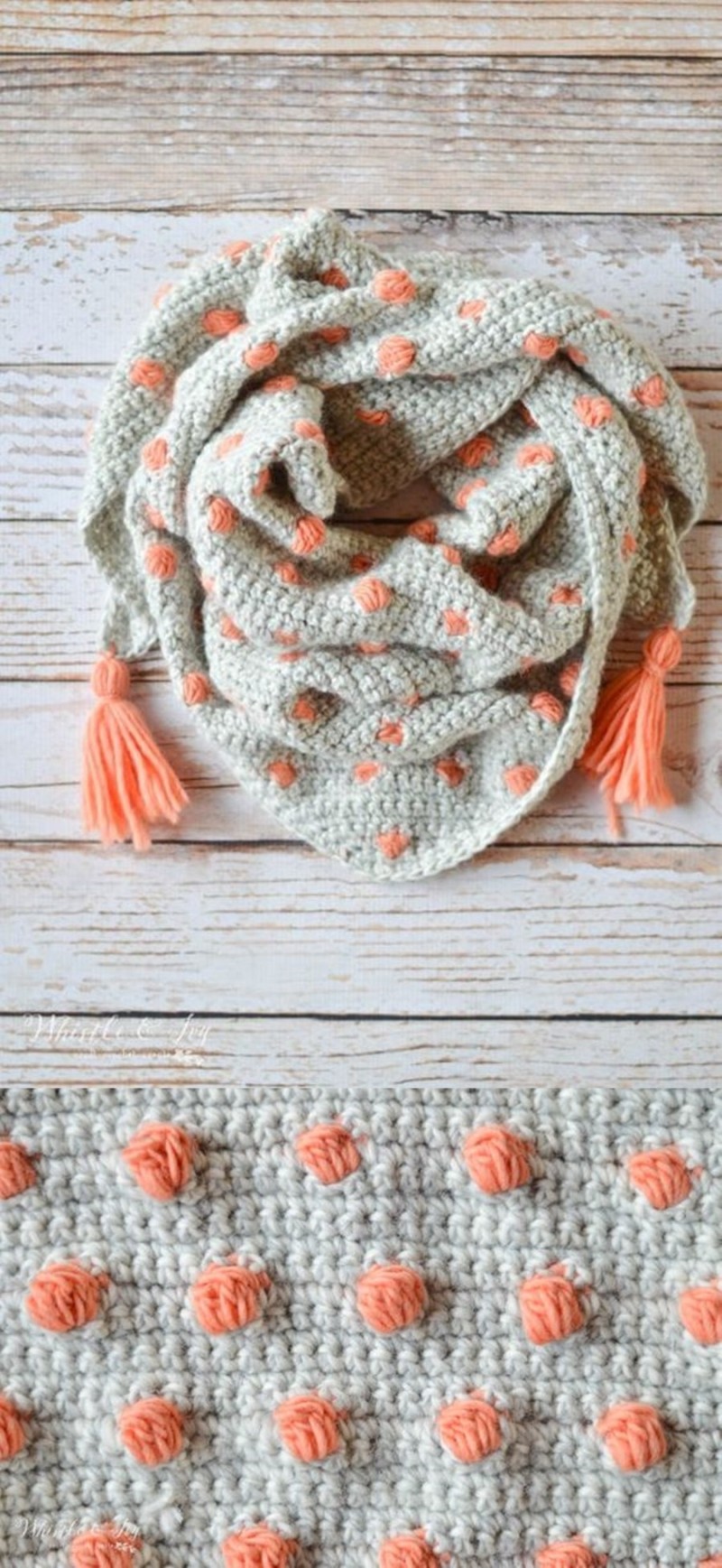 DIY cachecol de tricô - inverno 2018