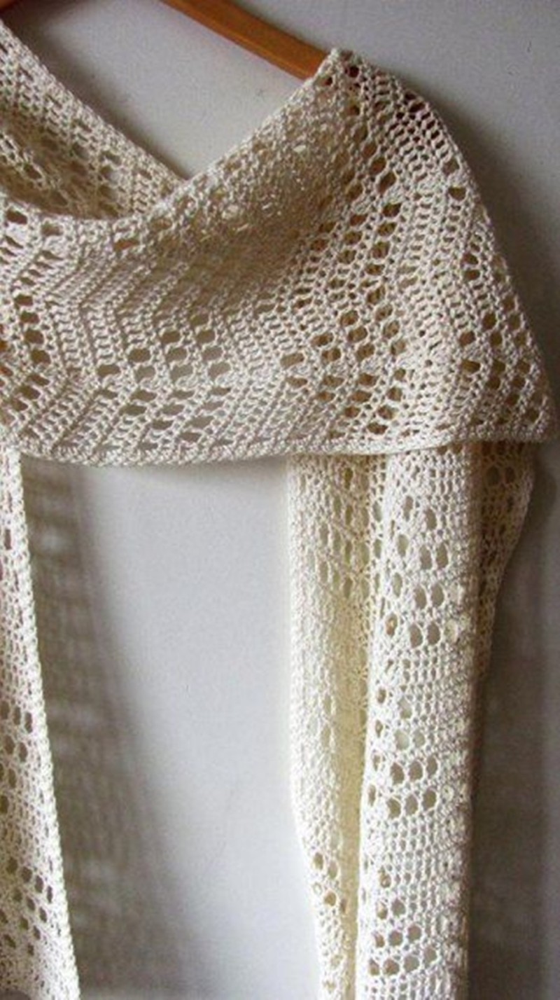 DIY cachecol de crochê - inverno 2018