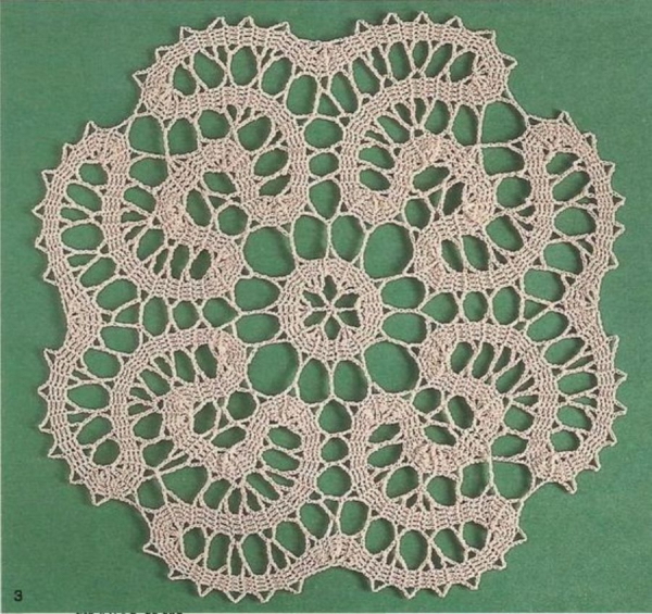 DIY - parece renda mas é crochê