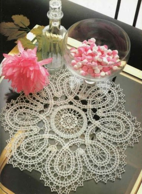 DIY - parece renda mas é crochê