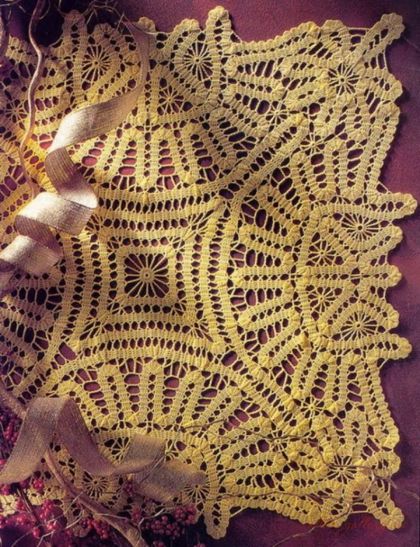 DIY - Lindas toalhas com crochê de Bruges