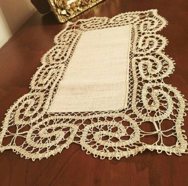 DIY - parece renda mas é crochê