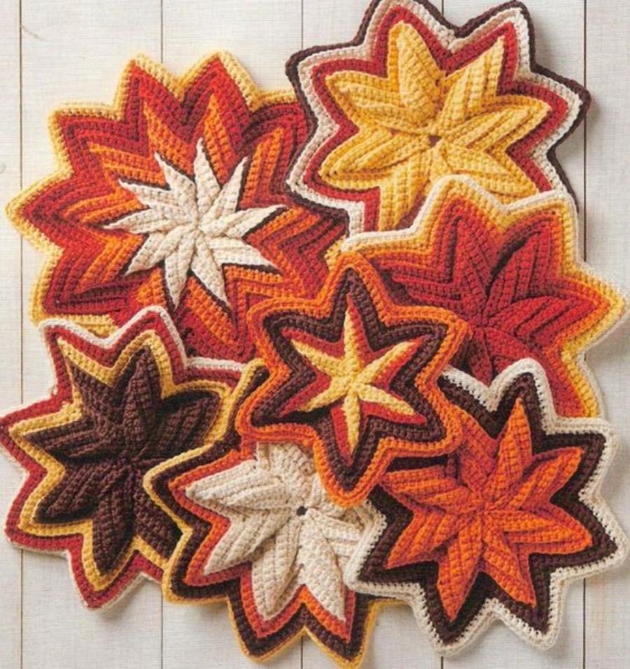 O segredo do ponto zig-zag em croche virar estrela - www.defrenteparaomar.com