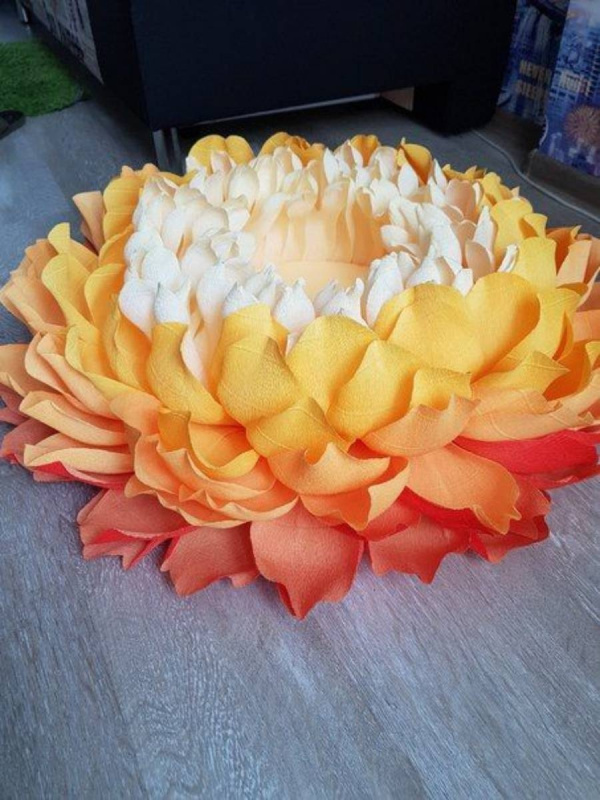 10 ideias de flor gigante de papel para fotografar  newborn