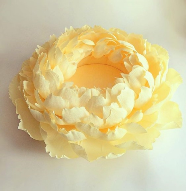 10 ideias de flor gigante de papel para fotografar  newborn