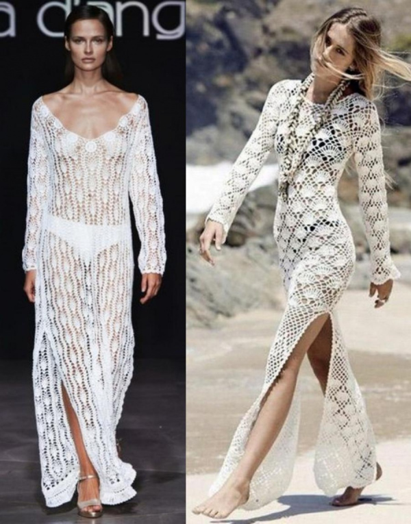 É verão! 16 modelos de saída de praia em crochê para copiar