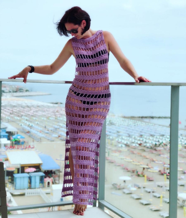 É verão! 16 modelos de saída de praia em crochê para copiar