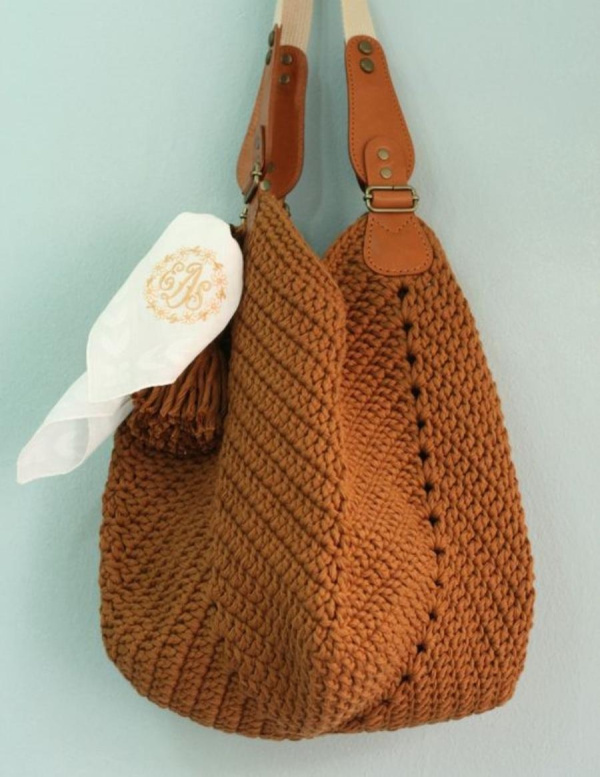 DIY: 12 Ideias de bolsa de crochê #1