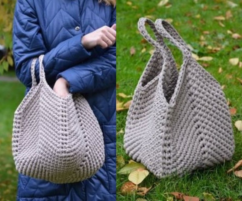 DIY: 12 Ideias de bolsa de crochê #1