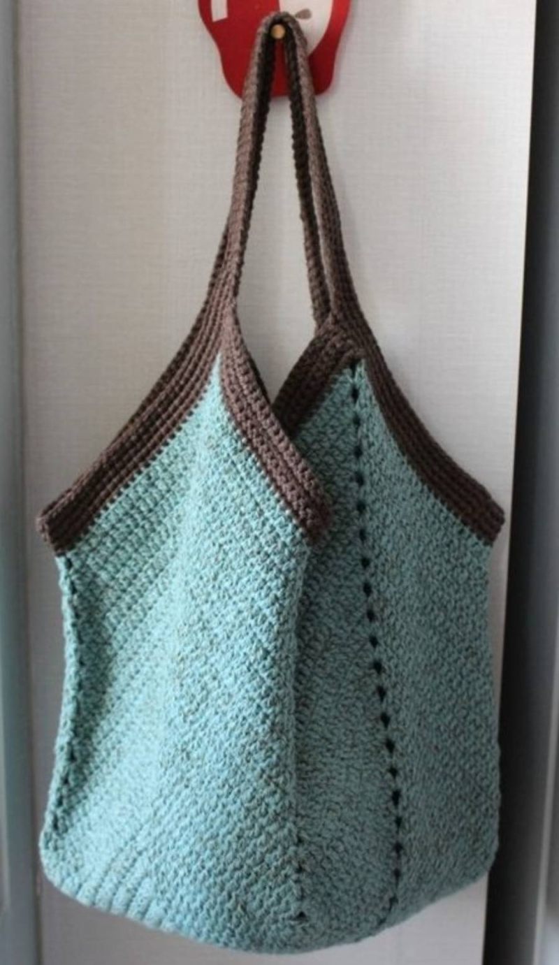 DIY: 12 Ideias de bolsa de crochê #1