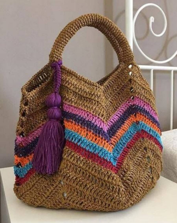 DIY: 12 Ideias de bolsa de crochê #1 +Dicas
