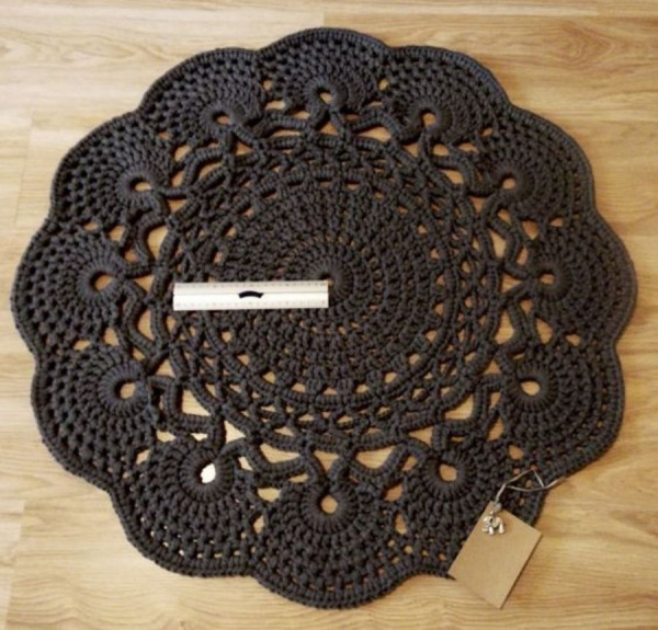 DIY: +10 tapetes de crochê fora do banheiro