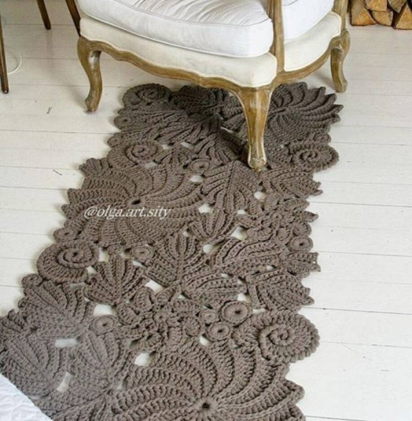 DIY: +10 tapetes de crochê fora do banheiro