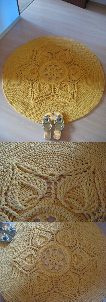 DIY: +10 tapetes de crochê fora do banheiro