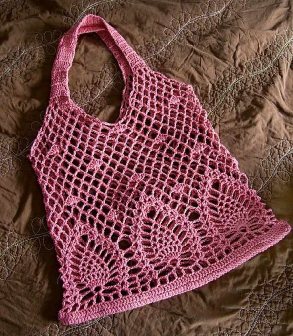 Copie: 20 Modelos de bolsa sacola de crochê