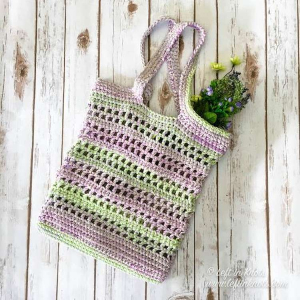 Inspire-se: 20 Modelos de bolsa sacola de crochê