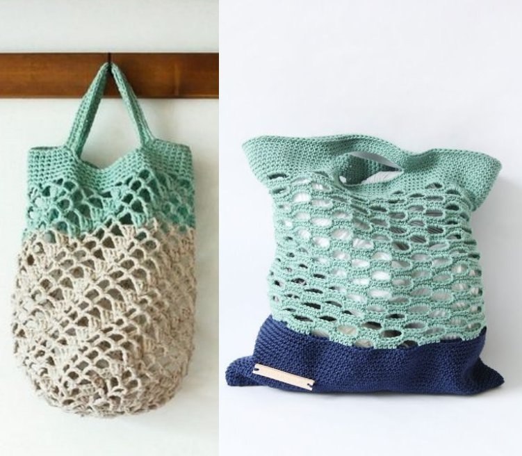Inspire-se: 20 Modelos de bolsa sacola de crochê