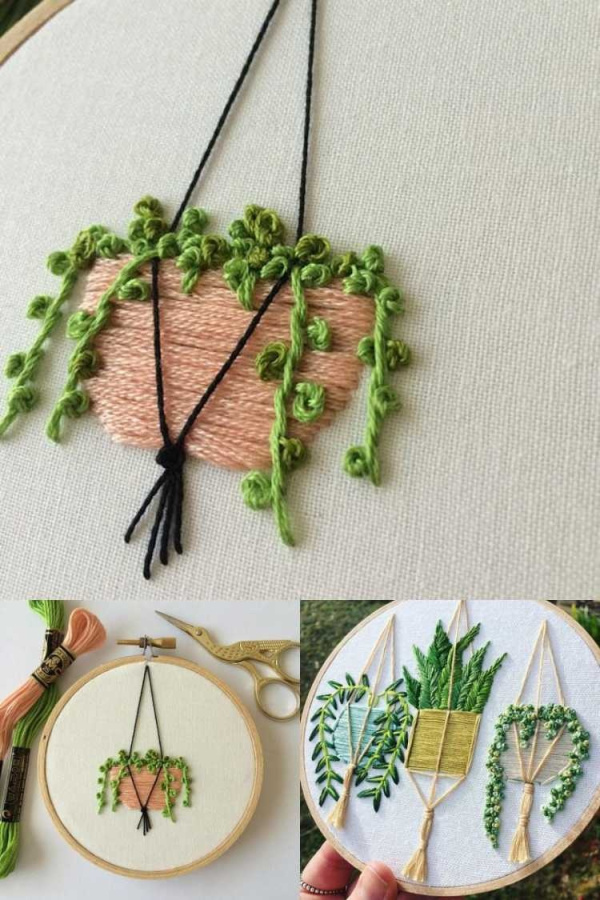 20 ideias para decorar bordando cactos e suculentas