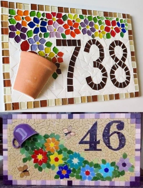 27 ideias de número de casa para se inspirar e decorar