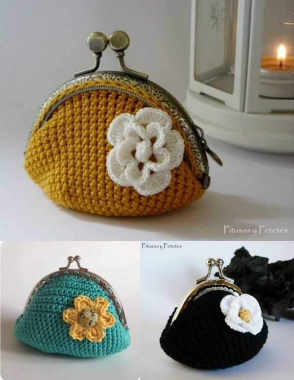 Crochê Criativo: 30 Inspirações de Porta-Moedas Estilosos em Crochê