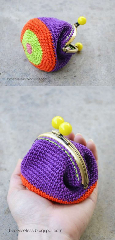 Crochê Criativo: 30 Inspirações de Porta-Moedas Estilosos em Crochê