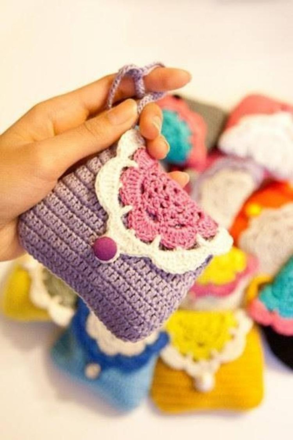 Crochê Criativo: 30 Inspirações de Porta-Moedas Estilosos em Crochê