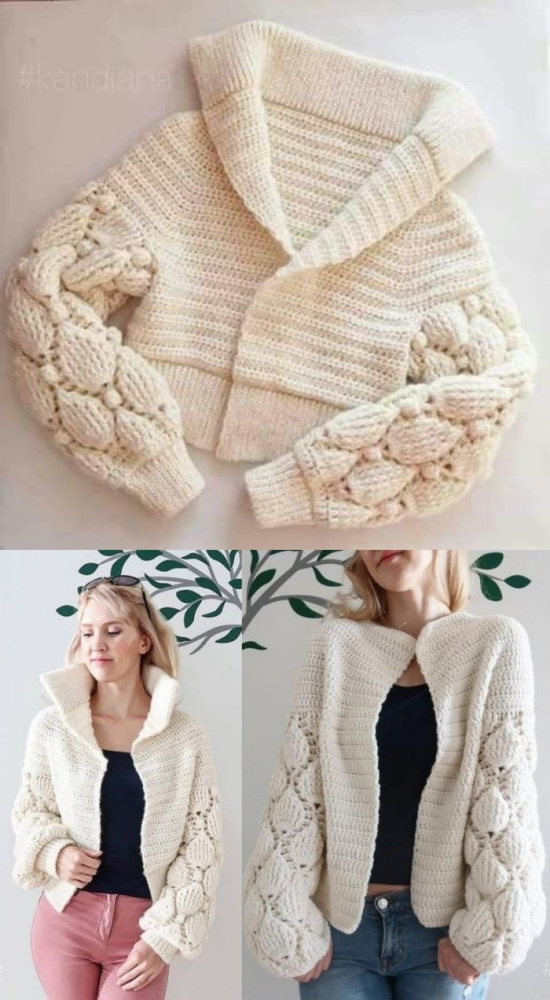 Tendência: Blusa de crochê - 16 inspirações