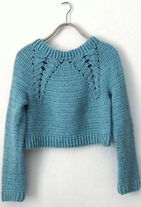 Tendência: Blusa de crochê - 16 inspirações