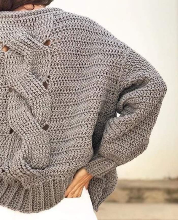 Tendência: Blusa de crochê - 16 inspirações