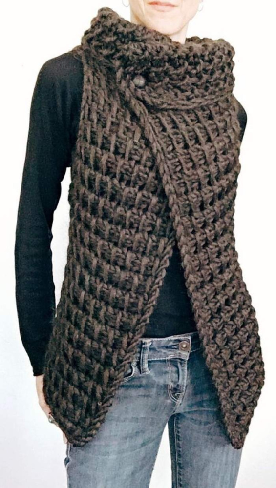 Tendência: Blusa de crochê - 16 inspirações