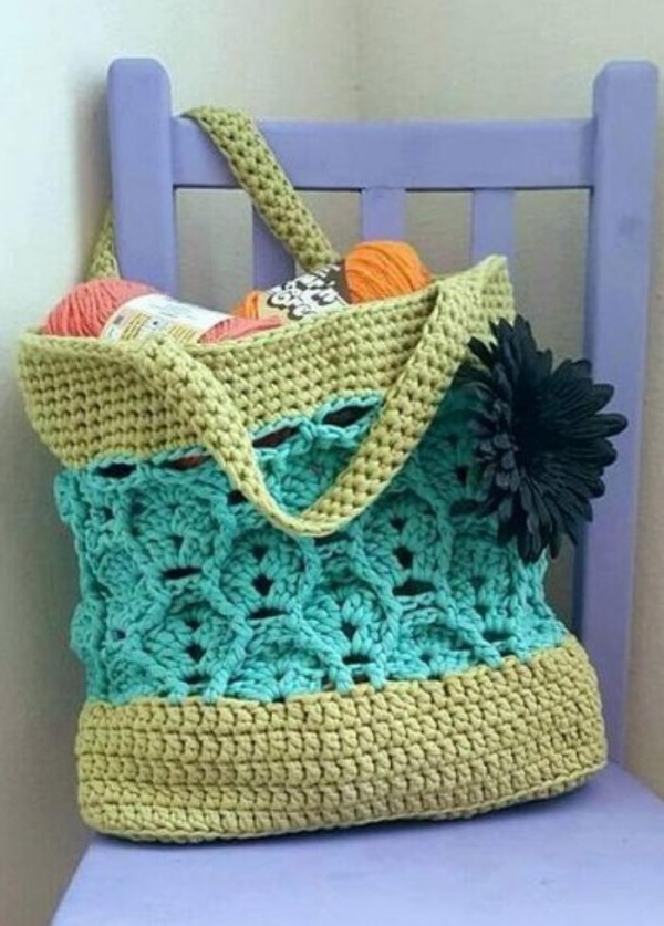 21 ideias de bolsas de crochê para se inspirar