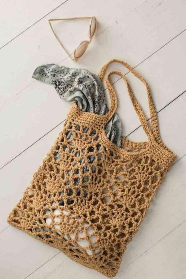 21 ideias de bolsas de crochê para se inspirar