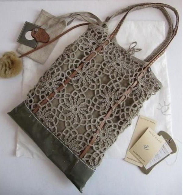 21 ideias de bolsas de crochê para se inspirar