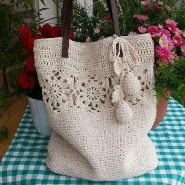 21 ideias de bolsas de crochê para se inspirar