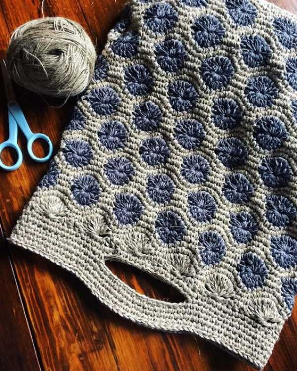 21 ideias de bolsas de crochê para se inspirar