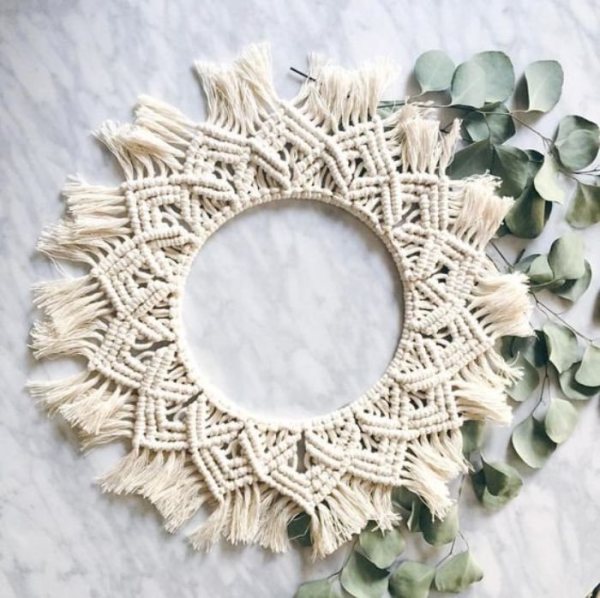 20 ideias com macramê para inspirar e decorar
