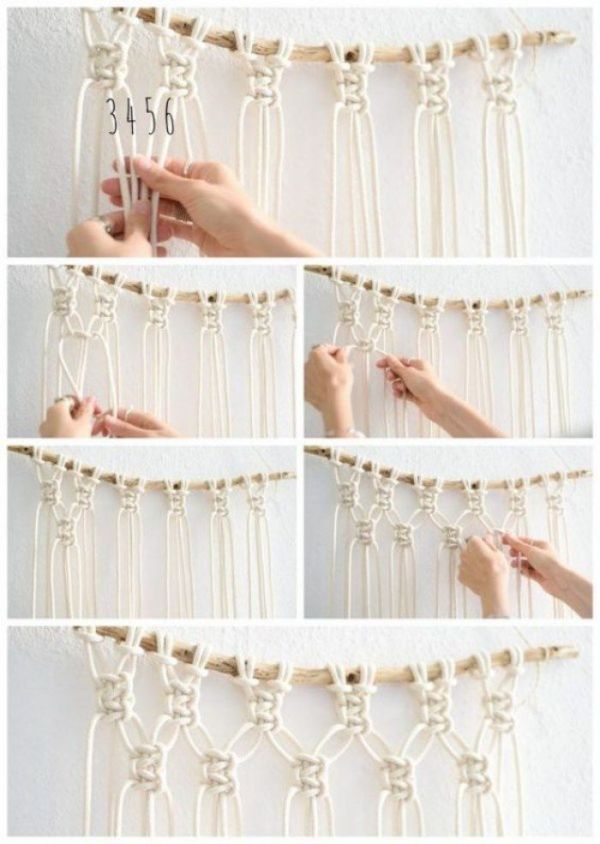 20 ideias com macramê para inspirar e decorar