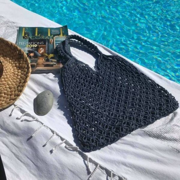 33 modelos de bolsa de macramê