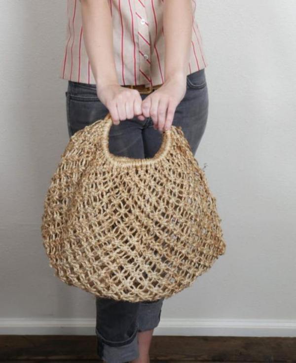 33 modelos de bolsa de macramê
