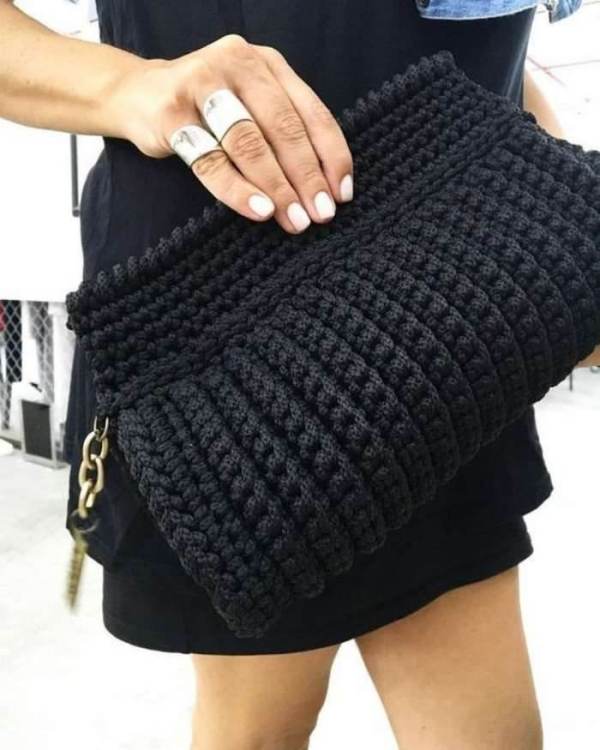 26 Lindos modelos de bolsa de crochê para copiar