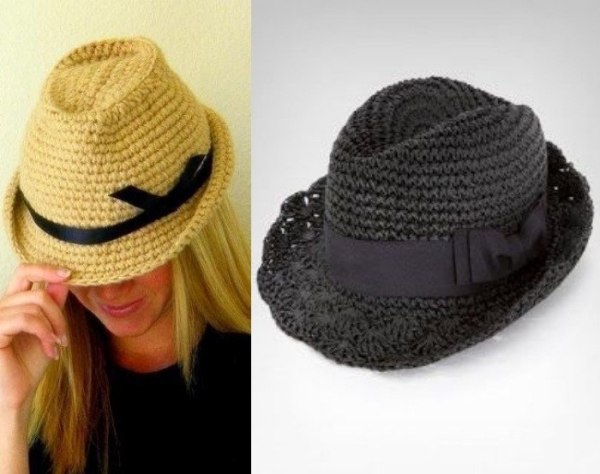 23 Modelos de chapéu de crochê para copiar