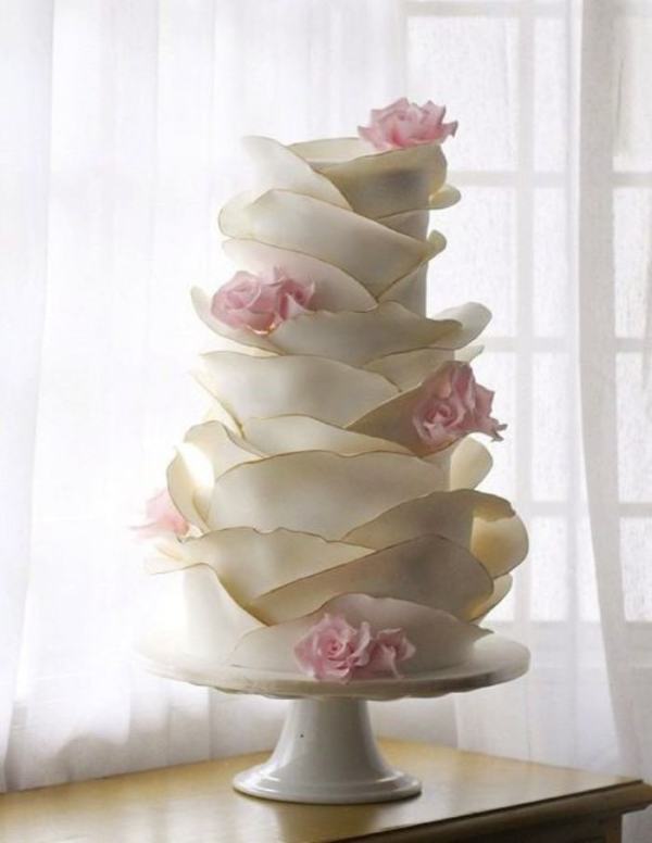 28 Ideias para decorar a festa de bodas de rosa