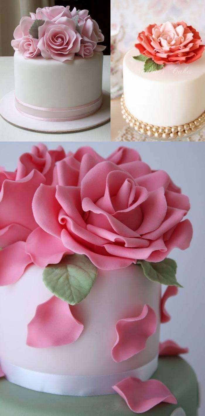 28 Ideias para decorar a festa de bodas de rosa