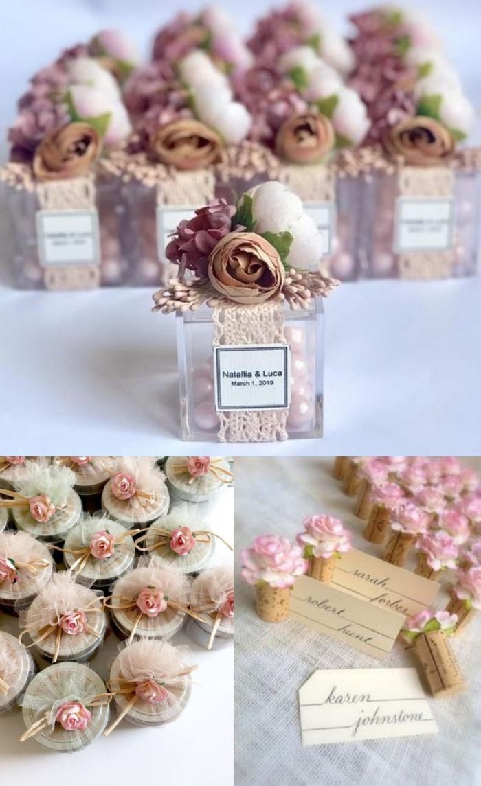 28 Ideias para decorar a festa de bodas de rosa